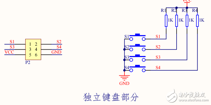 矩陣的鍵盤設(shè)計(jì)